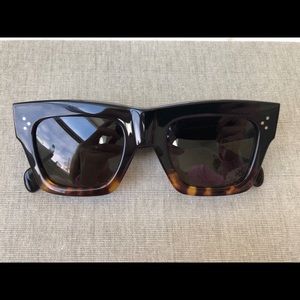 Authentic two tone Celine 41054/S sunglasses